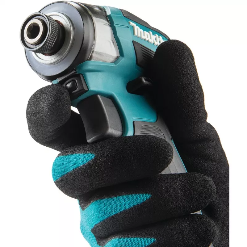 Makita DTD173RTJ aparafusadora de impacto a bateria, 3600 rpm, com baterias, carregador e mala, azul/preto