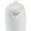 Chaleira Gorenje | K17DPW | elétrica | 2200 W | 1,7 L | aço inoxidável | base rotativa 360° | branco