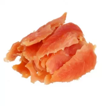 Guloseimas para cães Hilton Soft Chicken Jerky saco de 500 g – snack de frango macio, 45% de proteína, 2,5% de gordura, sem glúten