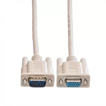 Cabo de ligação para monitor ROLINE HD15 ST/BU 1,8 m (11.01.6518)