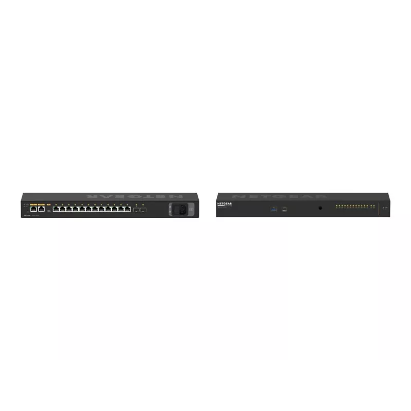 NETGEAR M4250-12M2XF Managed L2/L3 2.5G Ethernet 1U preto