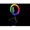 Anel de luz RGB 26 cm com tripé