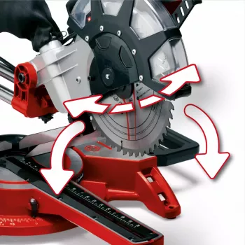 Serra de corte e esquadria Einhell TC-SM 2534/1 Dual