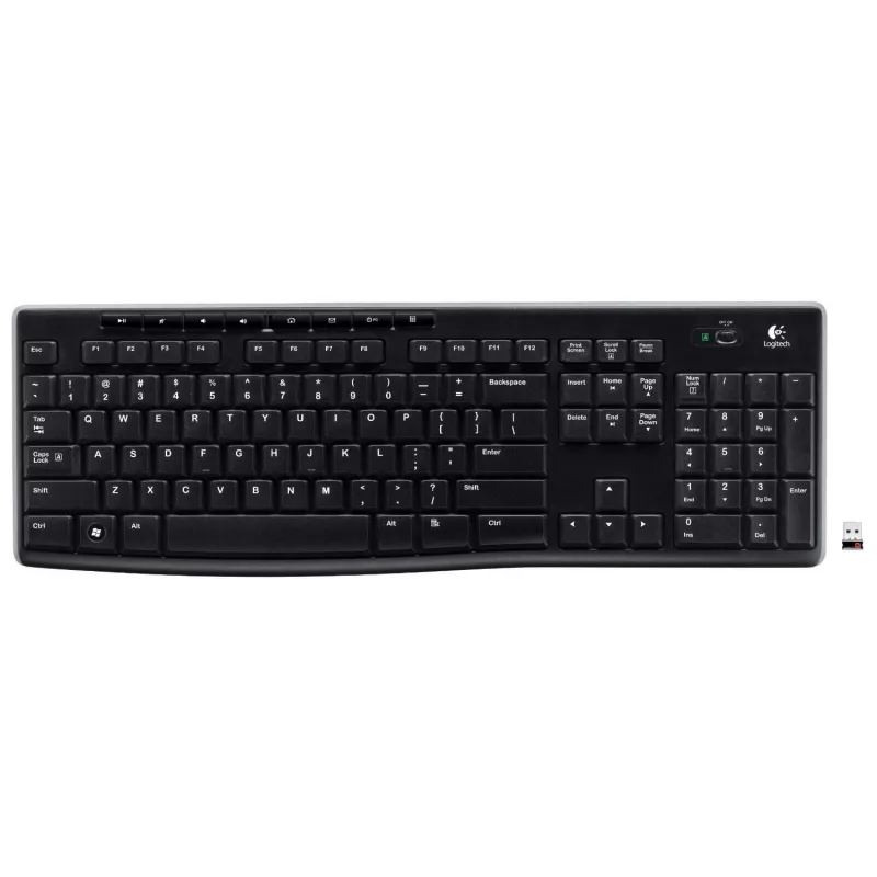 Teclado sem fios Logitech K270