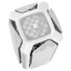 Caixa Geometric Future M2 THE ARK, mesh – branco