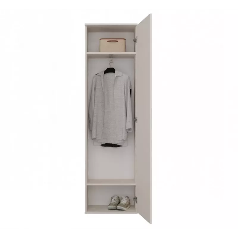 Roupeiro top e shop DUO KASZMIR BEIGE modelo M-MP-SZ-DUO-DUO-KASZ (módulo de roupeiro)