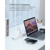 Carregador de parede ultrarrápido AUKEY PA-B6S branco Omni a Mix GaN