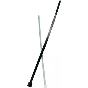 Abraçadeira de cabos Fischer UBN (C x L) 350 mm x 7,6 mm cor: preto 100 unid. Fischer (87497)