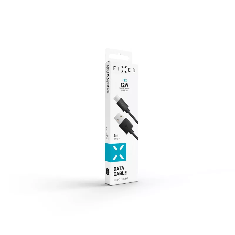 Cabo de dados e carregamento USB para USB-C FIXED FIXD-UC2M-BK — 2,0 m, preto