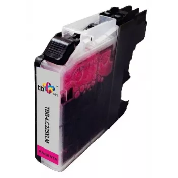 Cartucho de tinta TB compatível com Brother LC225XL magenta novo