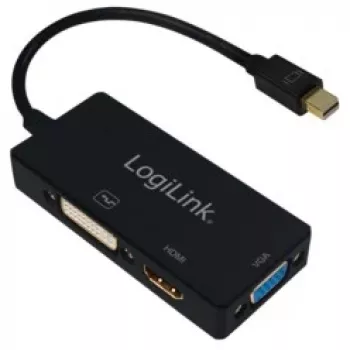 Adaptador de cabo Mini DisplayPort para DisplayPort LogiLink CV0110
