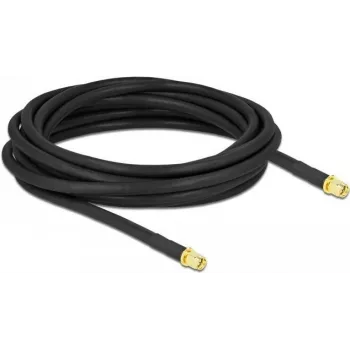 Cabo de antena DeLOCK 90451 SMA macho para SMA macho 5 m Low Loss