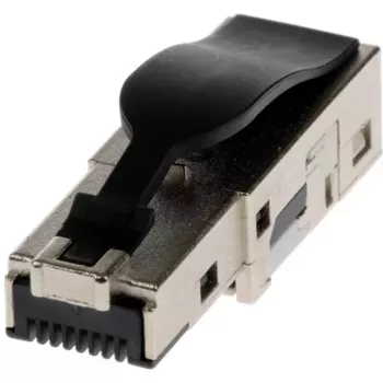 Conector de rede - RJ45 - macho - CAT5/6/6a (AWG 22-26) - compatível com MPTL e PoE - 10 unidades