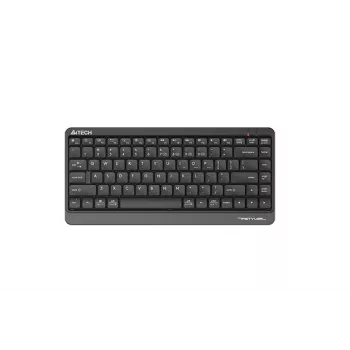 Teclado sem fios A4Tech FSTYLER FBK11 2,4 GHz Bluetooth cinzento – layout compacto, modo duplo sem fios