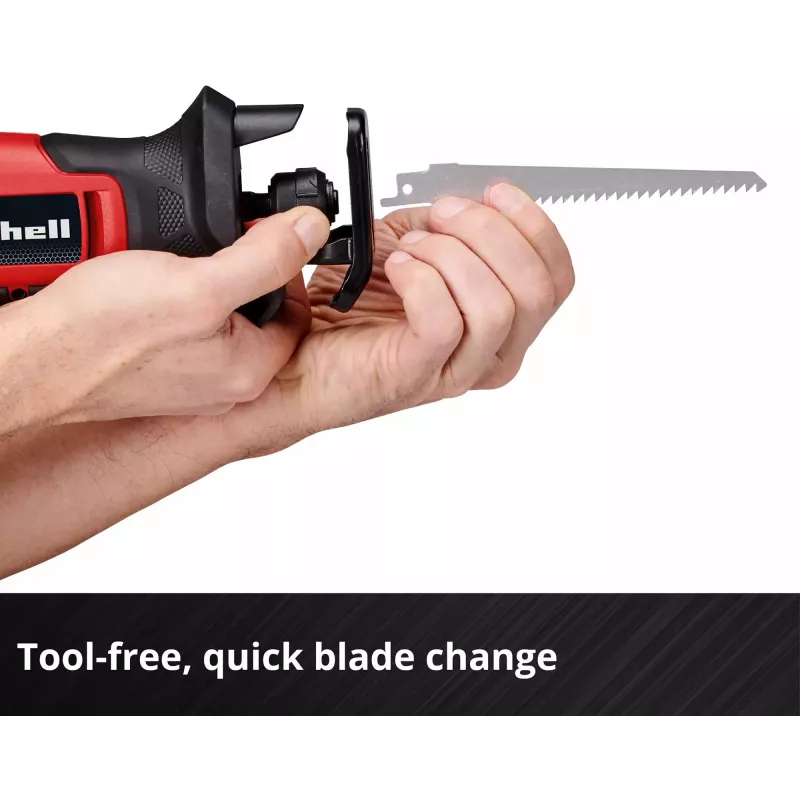 Serra sabre Einhell TE-AP 18/13 Li-Solo 3000 spm preto vermelho