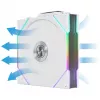 Ventoinha de caixa Lian Li UNI FAN TL 12RTL1W3W 120mm ARGB PWM Wireless Reverse-Blade