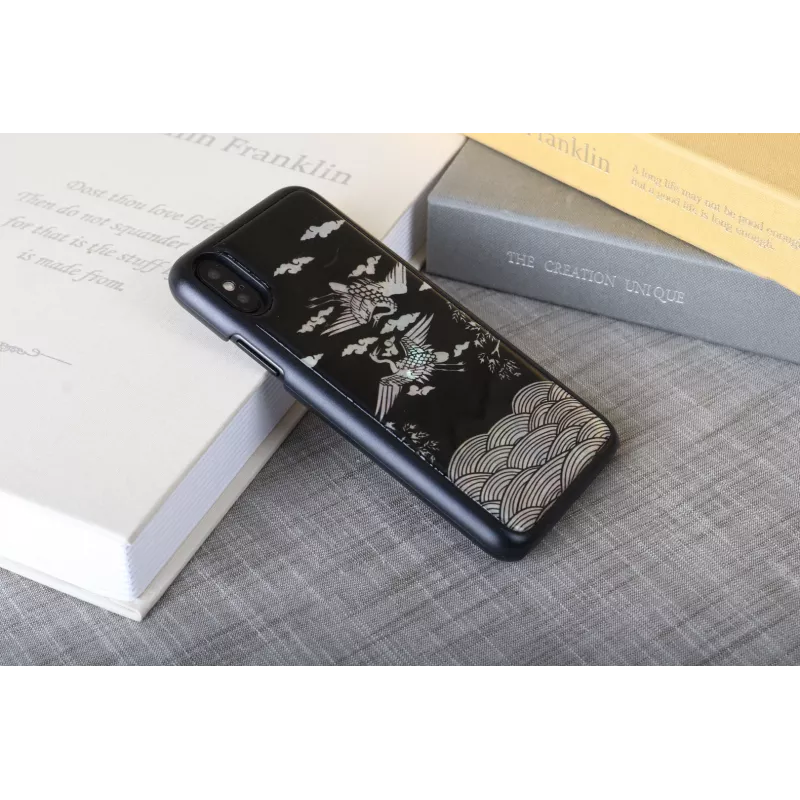 iKins Crane capa para iPhone XS/X, preta, K1697J