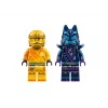 LEGO NINJAGO Arin's Battle Mech Figura de ação Brinquedo ninja para rapazes e raparigas a partir de 4 anos, conjunto Dragons Rising com minifigura Arin e mini-katana