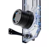 Placa de distribuição Singularity Resonance 2.0 Single D5 — placa de distribuição com reservatório de bomba única para refrigeração líquida personalizada