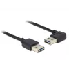 Cabo USB DeLOCK 85176 USB 2.0 0,5 m preto