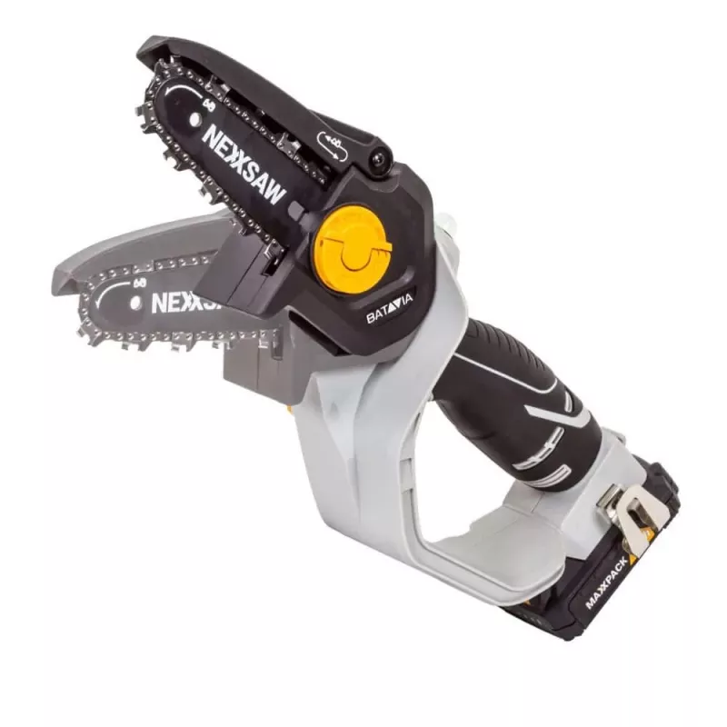 Batavia B.V. 18V Nexxsaw Motosserra a bateria de uma mão 6'' V3 - Sem bateria e carregador | Motosserra