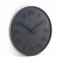 NeXtime 3096GS - Relógio de parede - Relógio de quartzo - Redondo - Cinzento - Madeira - Adultos