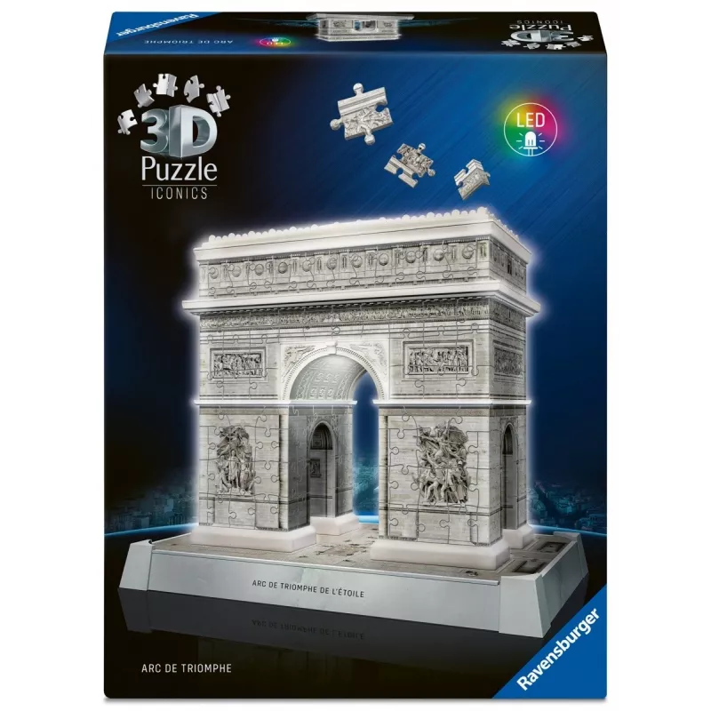 Puzzle 3D Ravensburger 12008029 edifício 269 mm x 239 mm