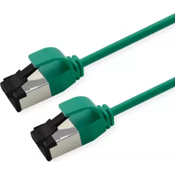 Cabo de rede ROLINE U/FTP Cat.8.1 LSOH fino verde 1m (21.15.3243)