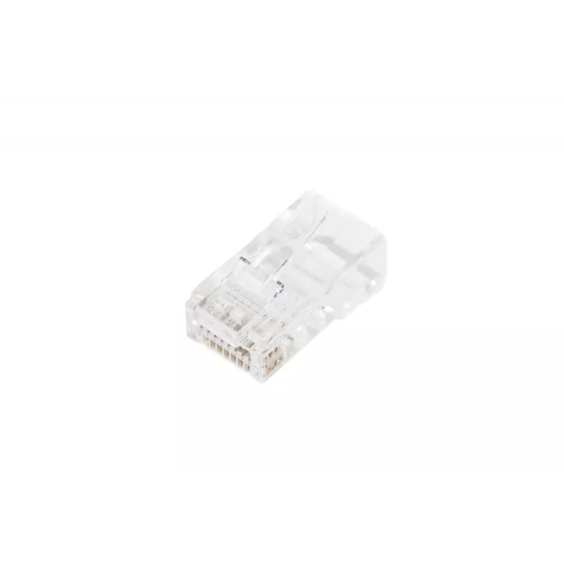 Ficha modular RJ45 DIGITUS (8P8C) Pass-through, CAT 5e, não blindada, AWG 26-24, 100 peças (X-ML-5U-EZ)