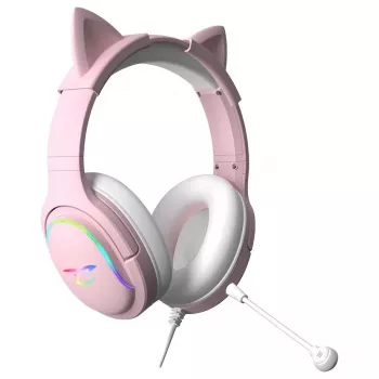 Headset Subsonic Spectra LED Gaming Headset Sweety rosa