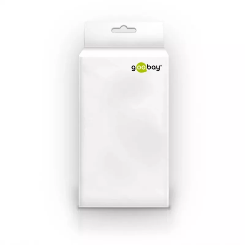Carregador rápido duplo Goobay USB-C PD GaN 30 W preto (75335)