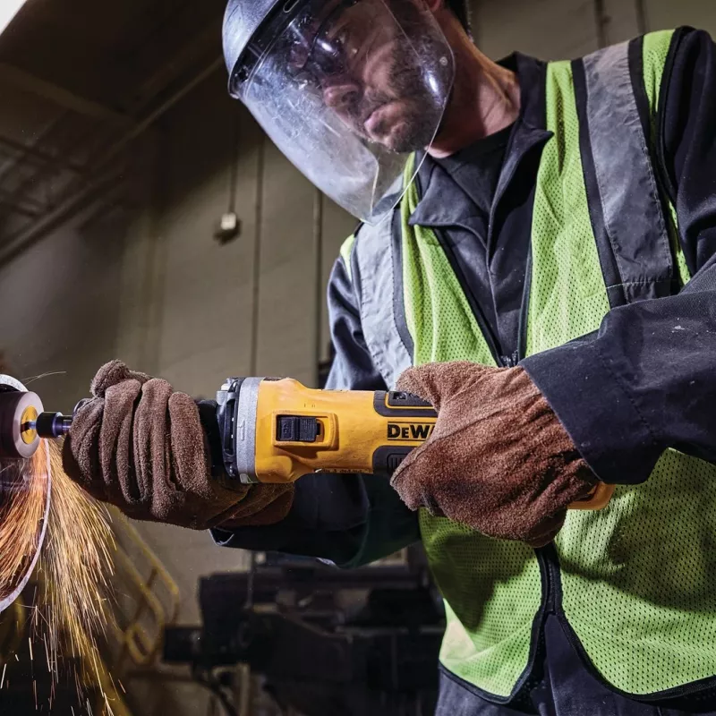 Retificadora reta DeWALT DWE4997-QS 25000 rpm preto, amarelo 1300 W