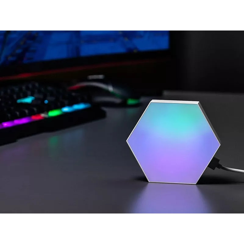 Painel LED RGB embutido TRACER Smart Hexagon Tracer 47256 Ambience TRAOSW47256