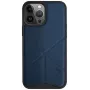 UNIQ Transforma capa para iPhone 14 Pro Max 6,7, MagClick Charging, azul elétrico