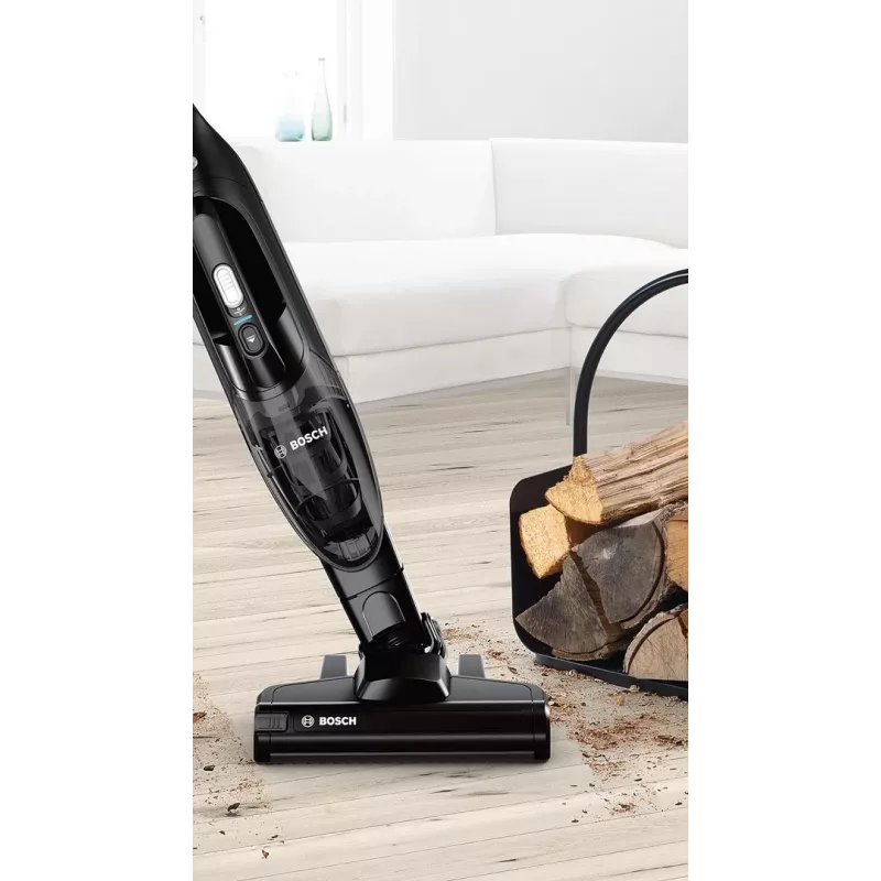 Aspirador vertical/aspira pó de mão com bateria Bosch Serie 2 BCHF216B bateria seco ciclone sem saco 0,4 l 145 W preto
