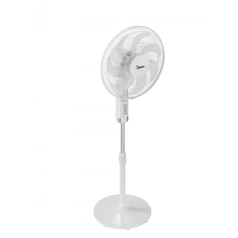 Midea FS40-23MT | Ventilador de pé | Branco | Diâmetro 40 cm | Número de velocidades 3 | Oscilação | 50 W