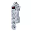 Distribuidor de energia Esperanza ELK215W 3 m 5 tomada(s) AC interior branco