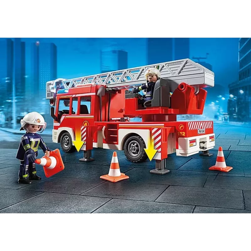 Camião Playmobil escada de bombeiros unidade 9463