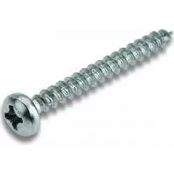 Parafuso cimco 190104, metal zincado, para placas de fibra, 50 mm de comprimento, 4 mm de diâmetro de rosca, 1 unidade