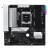 Placa-mãe ASRock B850M Pro RS WiFi — AMD B850, socket AM5, microATX, DDR5, 4 DIMM, 256GB, Wi‑Fi 6E, 2.5Gb LAN, 3x M.2