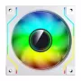Ventoinha de refrigeração Darkflash DM20 branca 120mm 3 pinos para caixa de PC e refrigeração de CPU