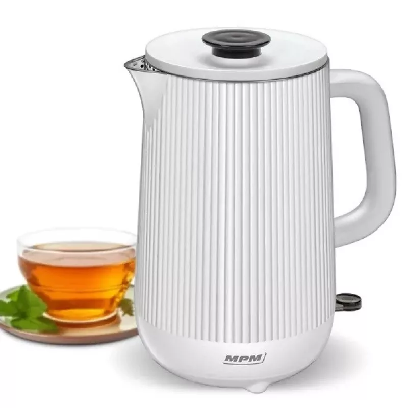 Chaleira elétrica MPM MCZ-115 1,5 l 1800 W branca