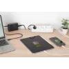 Extensão elétrica DIGITUS 3 tomadas com 2×USB-A e 1×USB-C, 3 tomadas AC tipo E/F, cabo de 1,5 m, branco