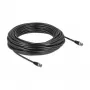 Cabo coaxial DeLOCK 80088 25 m BNC preto