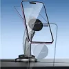 Suporte magnético para telemóvel Awei X45 para montagem no para-brisas e no painel, compatível com smartphones