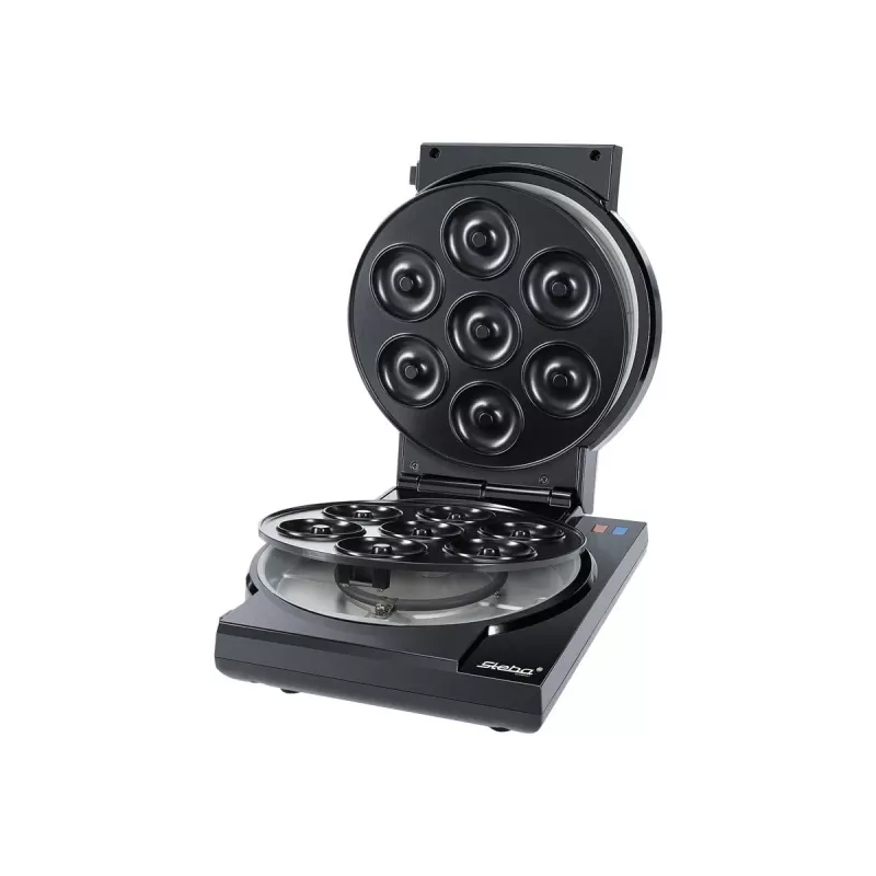 Máquina de cupcakes/donuts Steba CM3 12 bolos 7 donuts 800W preto