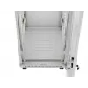 Armário rack de chão LANBERG 19 polegadas 32HE 600×800 mm cinzento com porta de vidro e LCD (embalagem plana)