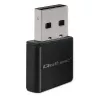 Adaptador USB Wi-Fi QOLTEC NANO 56986 — Mini-N, USB 2.0, 802.11n