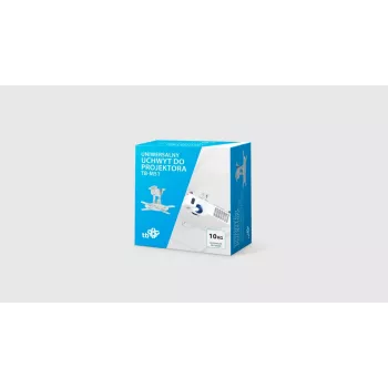 Suporte de teto para projetor TB TB-M51 – suporta até 10 kg, extensão 15,2 cm