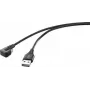 Renkforce Cabo de ligação USB 2.0, telefone (analógico) [1x ficha USB 2.0 A - 1x conector fêmea USB 2.0 Micro-B] 1,00 m Preto (RF-4598342)